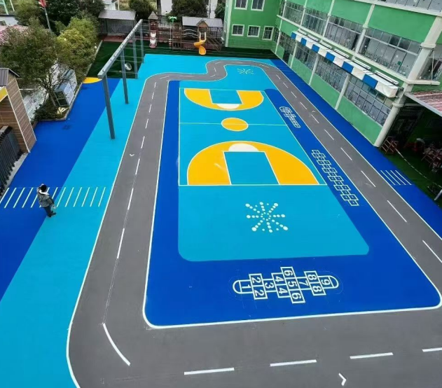 南宁市epdm颗粒混合型塑胶跑道 - 方案