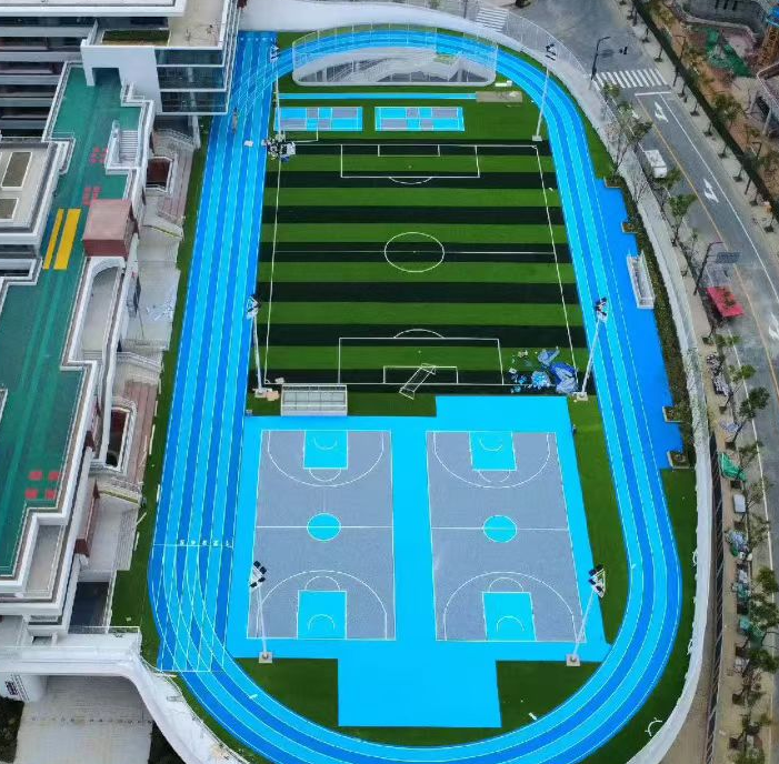 南宁市透气型塑胶跑道足球场人造草坪 - 价格